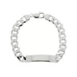 PULSERA BARBADA PLATA 925MM - 10MM